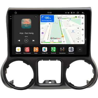 Jeep Wrangler 3 (JK) (2014-2018) Canbox PRO-Line 2K 4253-10-0010 на Android 13 (4G-SIM, 8/256, DSP, QLed)