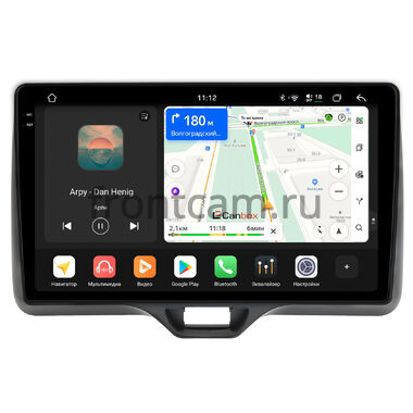 Toyota Yaris 4, Yaris Cross (2020-2024) (правый руль) Canbox PRO-Line 2K 4255-10-541 на Android 13 (4G-SIM, 12/256, DSP, QLed)