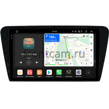 Skoda Octavia A7 2013-2020 (глянцевая) Canbox PRO-Line 2K 4257-1048 на Android 13 (4G-SIM, 4/64, DSP, QLed)