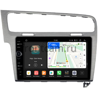 Volkswagen Golf 7 2012-2020 (серая) Canbox PRO-Line 7873-10-048 на Android 13 (4G-SIM, 12/256, DSP, QLed)