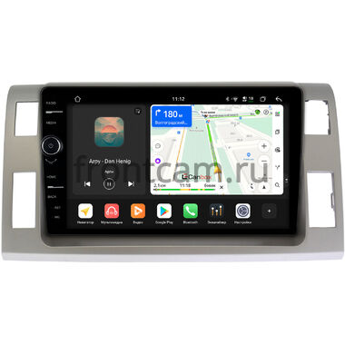 Toyota Estima 3 2006-2016, Previa 3 (XR50) 2006-2019 (серебристая, правый руль) Canbox PRO-Line 7872-10-1129 на Android 13 (4G-SIM, 8/256, DSP, QLed)