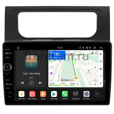 Volkswagen Touran 2 2010-2015 (черная) Canbox H-Line 8853-10-1164 на Android 14 (4G-SIM, 4/64, DSP, QLed)