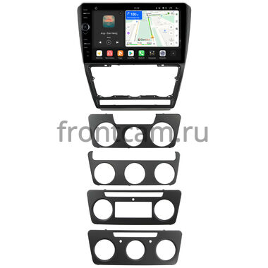 Skoda Octavia A5 2004-2013 (черная, матовая) Canbox PRO-Line 7871-10-1217 на Android 13 (4G-SIM, 6/128, DSP, QLed)