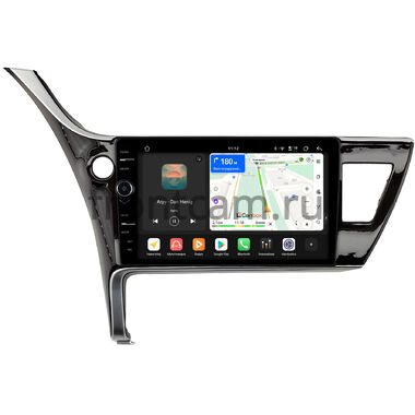 Toyota Corolla (E160/E170/E180) 2015-2024 (гибрид, левый руль или китайский рынок) (тип 2, для авто с камерой) Canbox PRO-Line 7873-10-1266 на Android 13 (4G-SIM, 12/256, DSP, QLed)