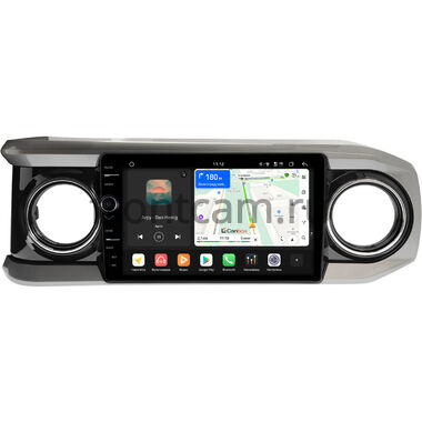 Toyota Tacoma 3 2015-2023 (черная, глянцевая) Canbox PRO-Line 7873-10-1431 на Android 13 (4G-SIM, 12/256, DSP, QLed)