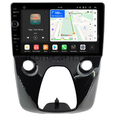 Peugeot 108 2014-2021 Canbox PRO-Line 7872-10-1458 на Android 13 (4G-SIM, 8/256, DSP, QLed)
