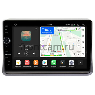 Toyota Esquire, Noah 3 (R80), Voxy 3 (R80) 2014-2022 Canbox H-Line 8855-10-197 на Android 14 (4G-SIM, 8/128, DSP, QLed)