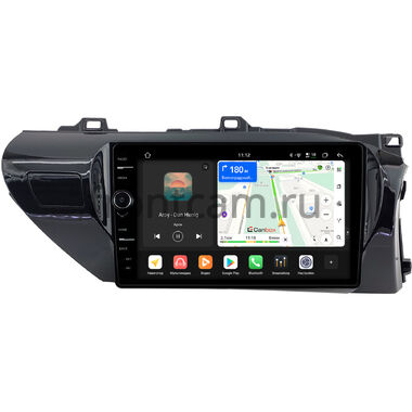 Toyota Hilux 8 2015-2024 (руль справа) Canbox H-Line 8854-10-2080 на Android 14 (4G-SIM, 6/128, DSP, QLed) (для авто без магнитолы)