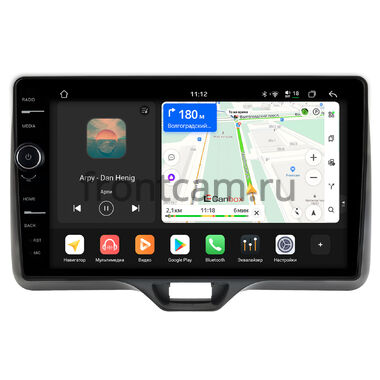 Toyota Yaris 4, Yaris Cross 2020-2026 (правый руль) Canbox PRO-Line 7873-10-541 на Android 13 (4G-SIM, 12/256, DSP, QLed)