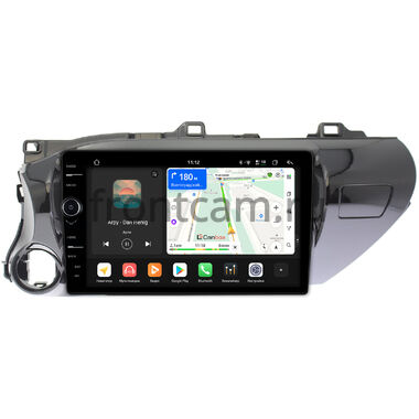 Toyota Hilux 8 2015-2026 (руль слева) Canbox H-Line 8855-1056 на Android 14 (4G-SIM, 8/128, DSP, QLed) (для любой комплектации)