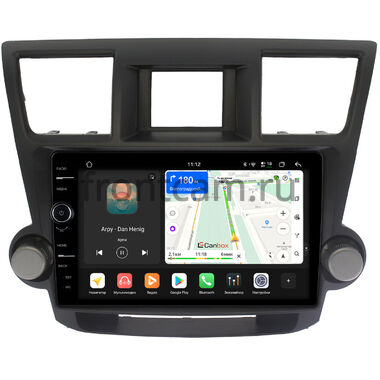 Toyota Highlander (U40) 2007-2013 (тип 2) Canbox H-Line 8854-1087 на Android 14 (4G-SIM, 6/128, DSP, QLed)