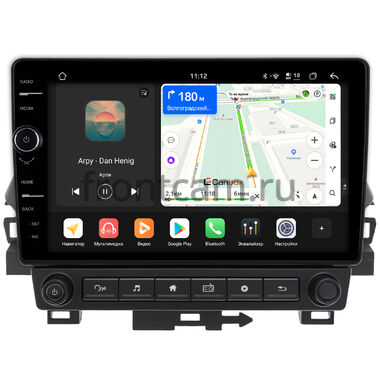 Mitsubishi Eclipse Cross 2017-2026 (взамен магнитолы с крутилками) Canbox PRO-Line 7872-10-0285 на Android 13 (4G-SIM, 8/256, DSP, QLed)