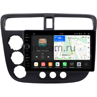 Honda Civic 7 2000-2006 (с климат-контролем, левый руль) Canbox H-Line 8844-9-0174 Android 14 (4G-SIM, 6/128, DSP, QLed)