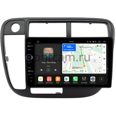 Honda Civic 6 1995-2000 (без климата, левый руль) Canbox PRO-Line 7874-9-0178 на Android 13 (4G-SIM, 6/128, DSP, QLed)