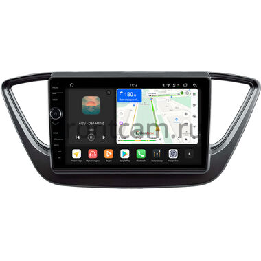 Hyundai Solaris 2 2017-2024 (серая) Canbox PRO-Line 7876-9-0338 на Android 13 (4G-SIM, 12/256, DSP, QLed)