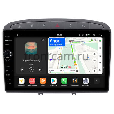 Peugeot 308, 408, RCZ 2007-2022 Canbox PRO-Line 7876-9-0408 Android 13 (4G-SIM, 12/256, DSP, QLed) (серая) (Тип 2)