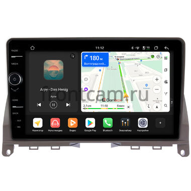 Mercedes-Benz C (w204) 2006-2011 (коричневая) Canbox H-Line 8843-9-0542 на Android 14 (4G-SIM, 4/64, DSP, QLed)