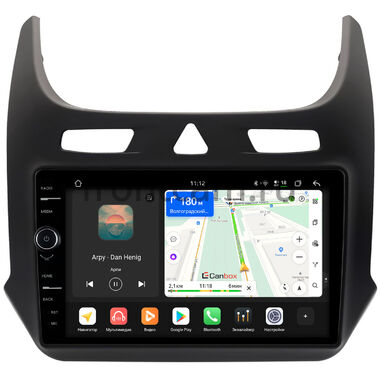 Ravon R4 2016-2020 (черная, матовая) Canbox H-Line 8844-9-0560 на Android 14 (4G-SIM, 6/128, DSP, QLed)