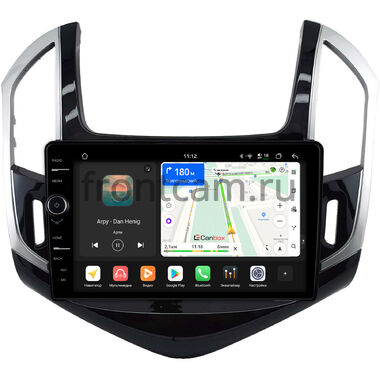 Chevrolet Cruze 2012-2016 (черно-серая, глянцевая) Canbox PRO-Line 7874-9-0664 на Android 13 (4G-SIM, 6/128, DSP, QLed)