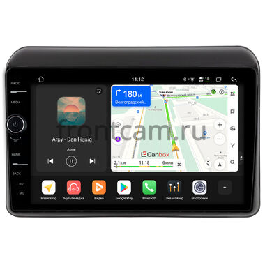 Suzuki Ertiga 2 2018-2026 (глянцевая) Canbox PRO-Line 7876-9-0670 на Android 13 (4G-SIM, 12/256, DSP, QLed)