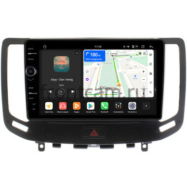 Infiniti G25, G35, G37 2006-2013 (Тип B, для авто с кнопкой TEL, can HW, с сохранением оригинала) Canbox PRO-Line 7874-9-1141 на Android 13 (4G-SIM, 6/128, DSP, QLed)