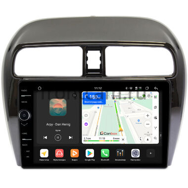 Mitsubishi Mirage 6 2012-2026 Canbox PRO-Line 7876-9-129 на Android 13 (4G-SIM, 12/256, DSP, QLed)