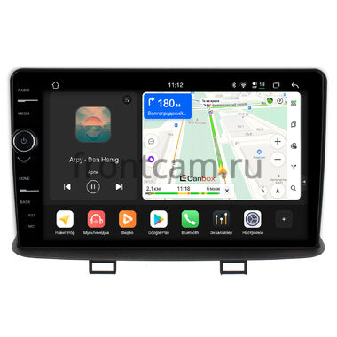 Mitsubishi Pajero Mini 2 1998-2008 (в замен верхнего кармана) Canbox PRO-Line 7874-9-1353 на Android 13 (4G-SIM, 6/128, DSP, QLed)