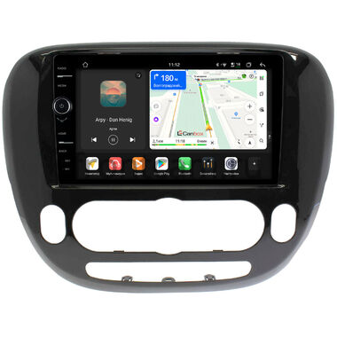 Kia Soul 2 2013-2019 (авто без климат-контроля, глянцевая) Canbox H-Line 8843-9-157 на Android 14 (4G-SIM, 4/64, DSP, QLed)