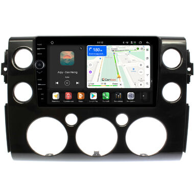 Toyota FJ Cruiser 2006-2022 (черная, глянцевая) Canbox PRO-Line 7874-9-188 на Android 13 (4G-SIM, 6/128, DSP, QLed)