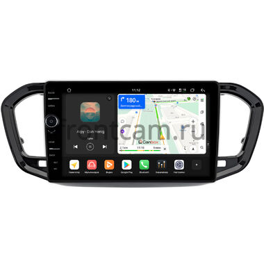 Lada Vesta (NG) 2022-2026, Aura 2024-2026 (черный глянец) Canbox PRO-Line 7875-9-1924 на Android 13 (4G-SIM, 8/256, DSP, QLed)