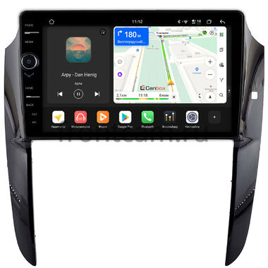 Toyota Ipsum (M20) 2001-2009 (Тип A, черная, глянцевая) Canbox PRO-Line 7874-9-2157 на Android 13 (4G-SIM, 6/128, DSP, QLed)