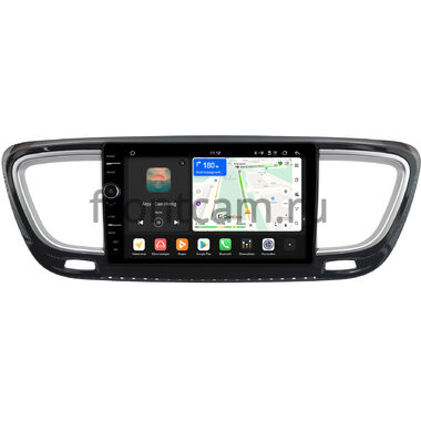 Chrysler Grand Voyager 6 2019-2024 (глянцевая) Canbox PRO-Line 7876-9-2210 на Android 13 (4G-SIM, 12/256, DSP, QLed)