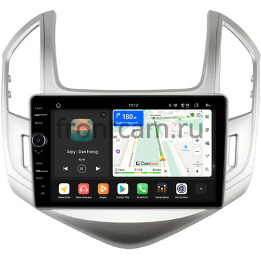 Chevrolet Cruze 2012-2016 (серебро) Canbox PRO-Line 7874-9-242 на Android 13 (4G-SIM, 6/128, DSP, QLed)