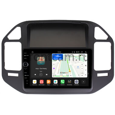 Mitsubishi Pajero 3, Montero 3 1999-2006 (черная) Canbox PRO-Line 7876-9-266 на Android 13 (4G-SIM, 12/256, DSP, QLed)