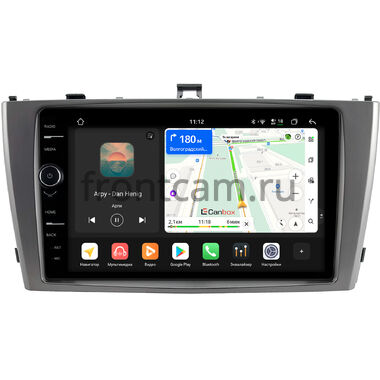 Toyota Avensis 3 2008-2015 (серебро) Canbox PRO-Line 7875-9-3018 на Android 13 (4G-SIM, 8/256, DSP, QLed)