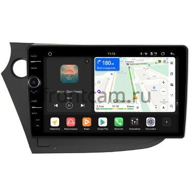Honda Insight 2 2009-2014 (левый руль) Canbox H-Line 8845-9-303 на Android 14 (4G-SIM, 8/128, DSP, QLed)