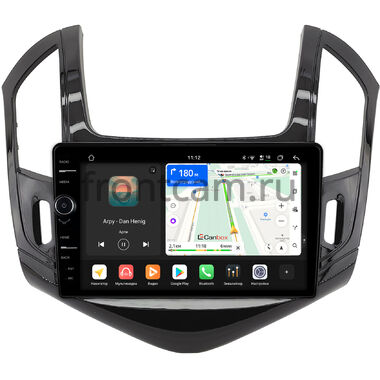 Chevrolet Cruze 2012-2016 (черная, глянцевая) Canbox PRO-Line 7874-9-425 на Android 13 (4G-SIM, 6/128, DSP, QLed)