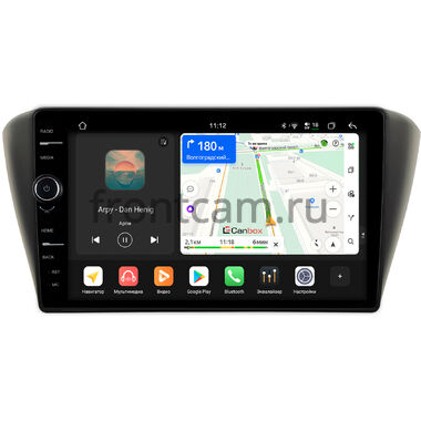 Skoda Fabia 3 2014-2018 (черная) Canbox PRO-Line 7874-9-571 на Android 13 (4G-SIM, 6/128, DSP, QLed)