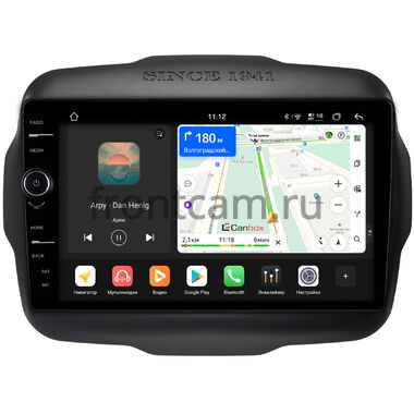 Jeep Renegade 2014-2025 Canbox PRO-Line 7875-9-629 на Android 13 (4G-SIM, 8/256, DSP, QLed)