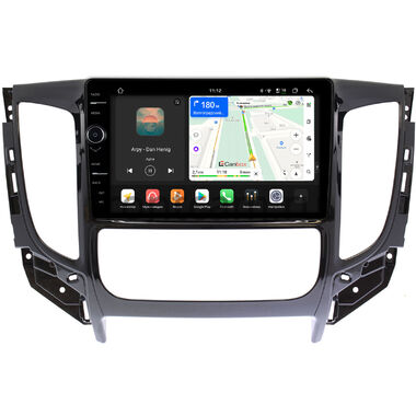 Mitsubishi L200 5, Pajero Sport 3, Montero Sport 3 2015-2019 (для авто с МКПП, с климат-контролем, глянцевая) Canbox PRO-Line 7874-9-637 на Android 13 (4G-SIM, 6/128, DSP, QLed)