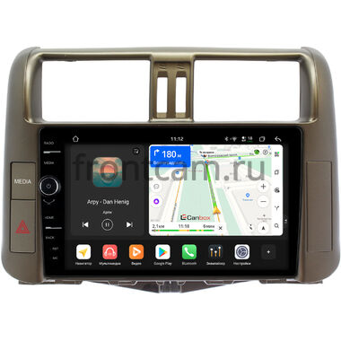 Toyota Land Cruiser Prado 150 2009-2013 (для авто с Navi и JBL Synthesis, цвет бронза) Canbox H-Line 8845-9005-1 на Android 14 (4G-SIM, 8/128, DSP, QLed)