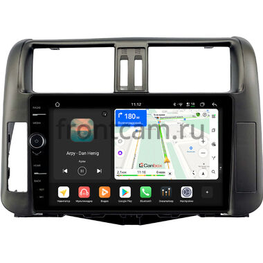 Toyota Land Cruiser Prado 150 2009-2013 (для авто без усилителя) Canbox PRO-Line 7875-9006 на Android 13 (4G-SIM, 8/256, DSP, QLed)
