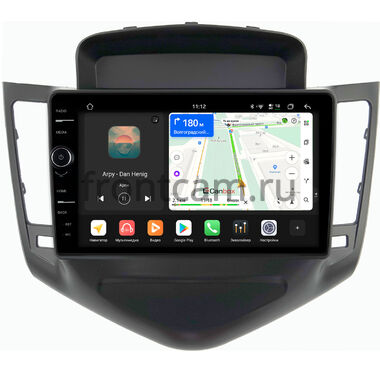 Chevrolet Cruze 2008-2012 (черная) Canbox PRO-Line 7875-9010 на Android 13 (4G-SIM, 8/256, DSP, QLed)