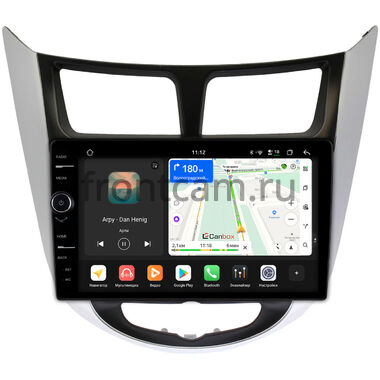 Hyundai Solaris, Accent 4 2010-2019 Canbox PRO-Line 7875-9027 на Android 13 (4G-SIM, 8/256, DSP, QLed)