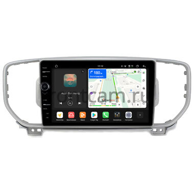 Kia Sportage 4 2015-2018 (серебряная, для авто без камеры) Canbox H-Line 8845-9044 на Android 14 (4G-SIM, 8/128, DSP, QLed)
