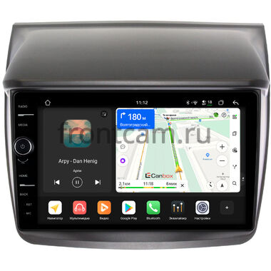 Mitsubishi L200 4, Pajero Sport 2 2008-2016 Canbox PRO-Line 7875-9057 на Android 13 (4G-SIM, 8/256, DSP, QLed)