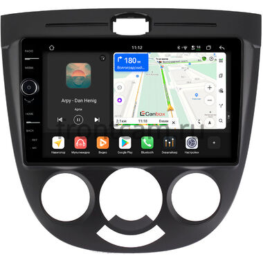 Chevrolet Lacetti 2004-2013 (тип 2, черная) Хэтчбек Canbox PRO-Line 7874-9137 на Android 13 (4G-SIM, 6/128, DSP, QLed)