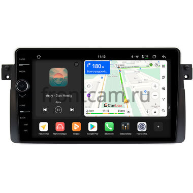 BMW 3 (E46) 1998-2007 Canbox H-Line 8843-9163 на Android 14 (4G-SIM, 4/64, DSP, QLed)