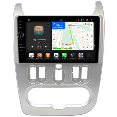 Renault Logan, Sandero 2009-2015 Canbox PRO-Line 7876-9181 Android 13 (4G-SIM, 12/256, DSP, QLed)