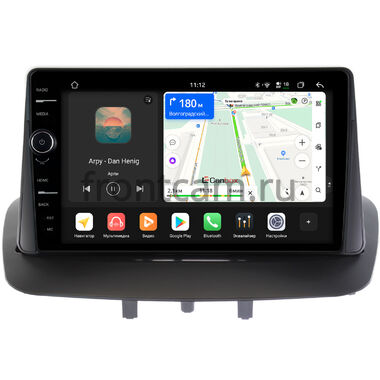 Renault Fluence, Megane 3 2008-2016 Canbox H-Line 8845-9215 на Android 14 (4G-SIM, 8/128, DSP, QLed)